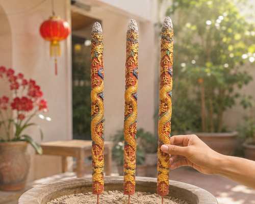 3 feet Dragon Joss Sticks 3尺龙香