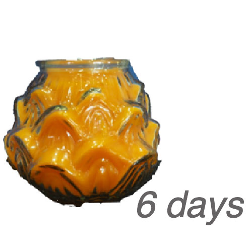 6 days Candle (Lotus) 大莲花烛 (6pcs/box)